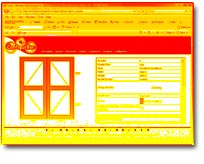 Online configuration software. (11K). Sample Product Configurator screen shot.